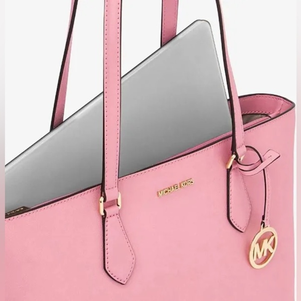 Michael Kors Sheila Carnation (Pink) Multi-Function Large Tote Bag. NWT. - Picture 4 of 10